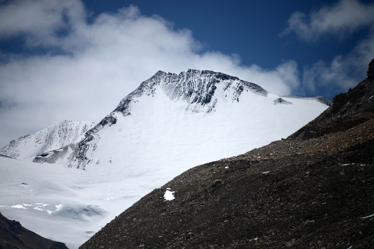 21 Xiangdong Peak Kharta Phu West Close Up From The East Rongbuk Valley To Mount Everest North Face Intermediate Camp In Tibet